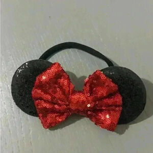 Minnie Mouse ears headband newborn